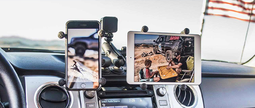 Auto Tablet iPad Halter Halterung, Saugnapf Tablet Halter Ständer