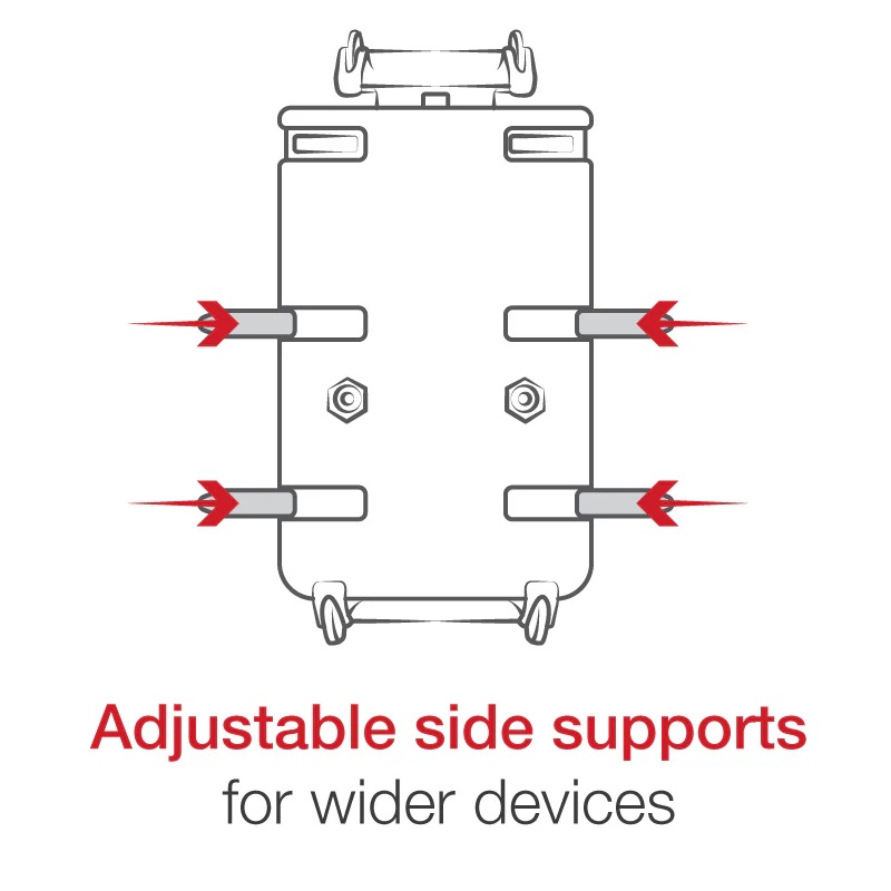 RAP-B-299-4-PD4U Quick-Grip™ XL Gerätehalter mit Stubby™ Getränkehalterbasis 7