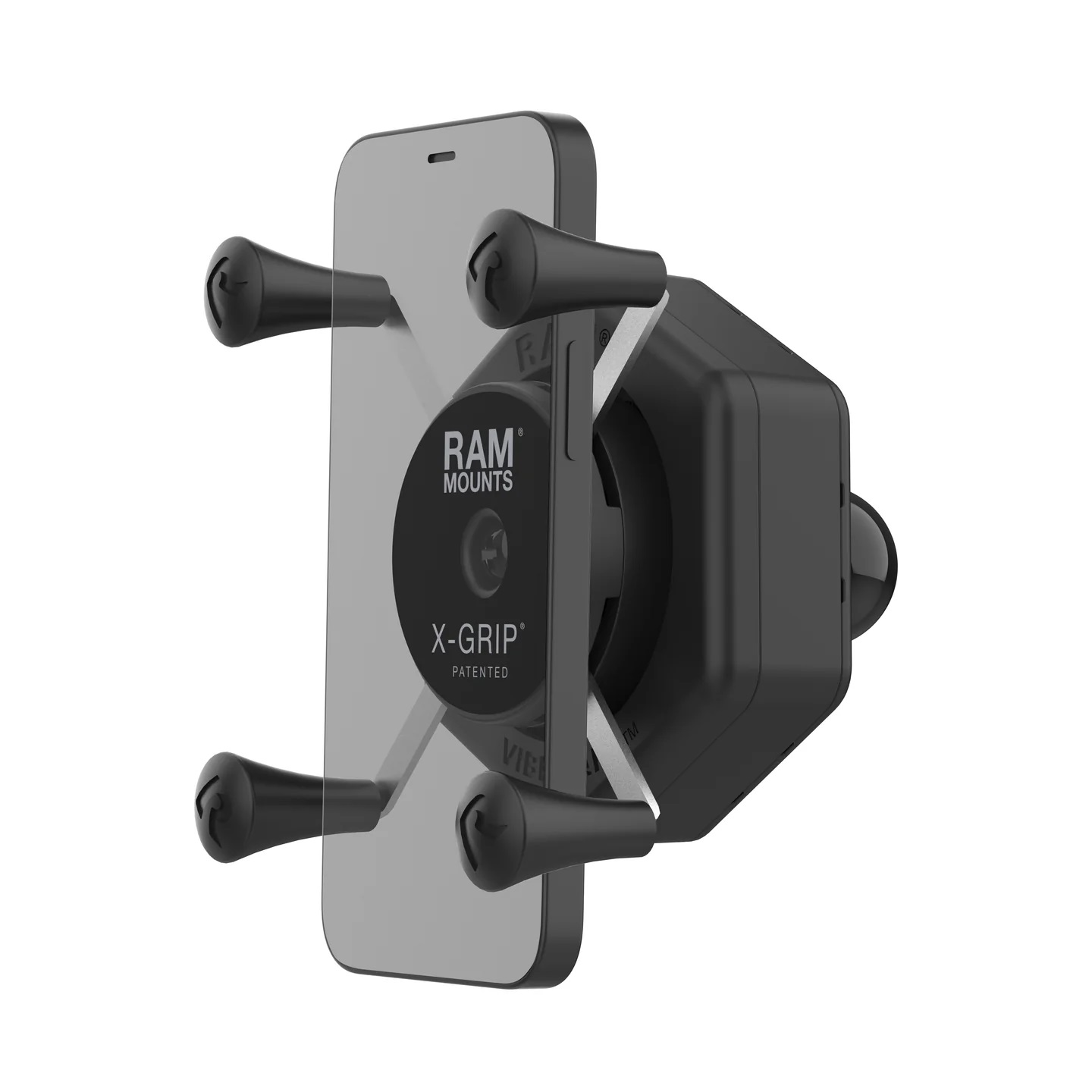RAM-HOL-UN7B-462 Small X-Grip® Handyhalterung mit Vibe-Safe™ Adapter inkl. B-Kugel 1