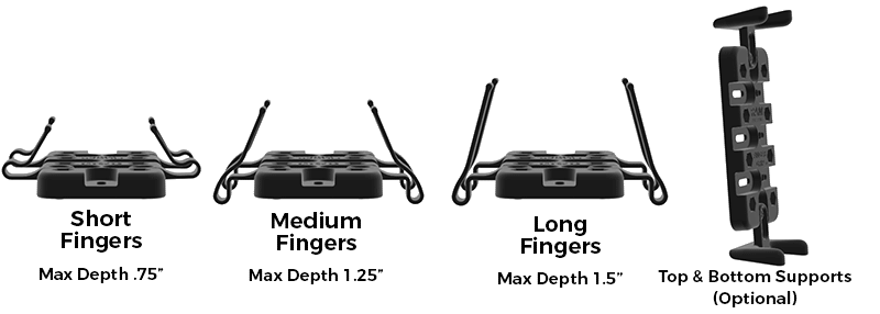 RAM-HOL-UN4U Finger-Grip Universalhalteschale 0