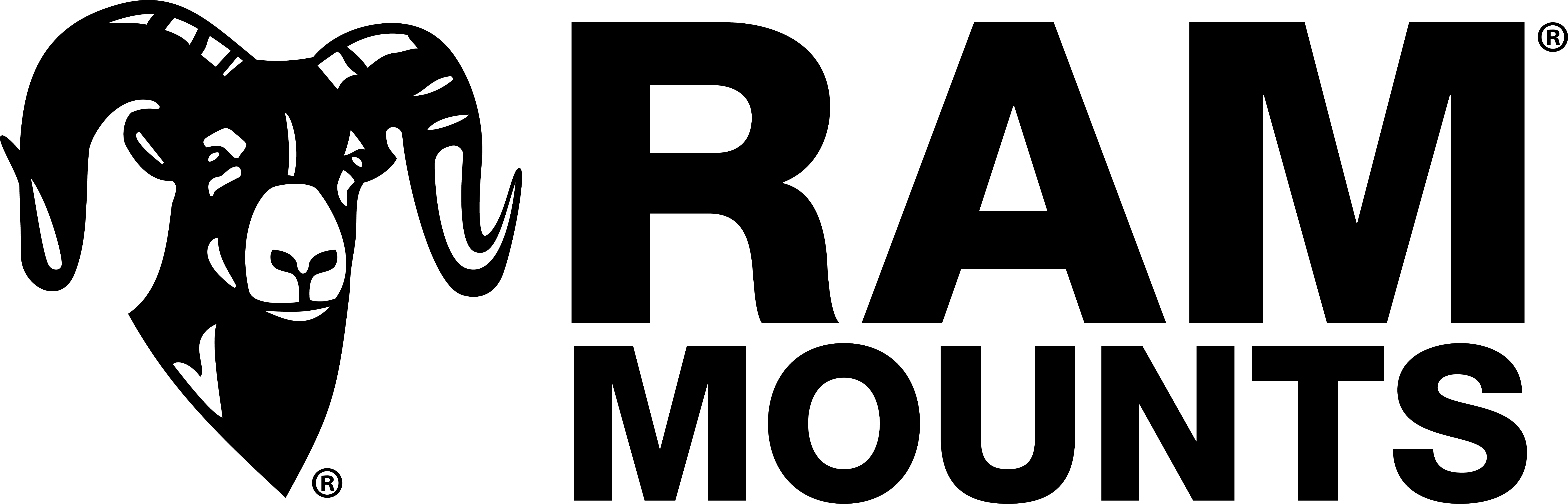 RAM Mounts Fahrzeug-Halterung für Apple MagSafe - B-Kugel (1 Zoll
