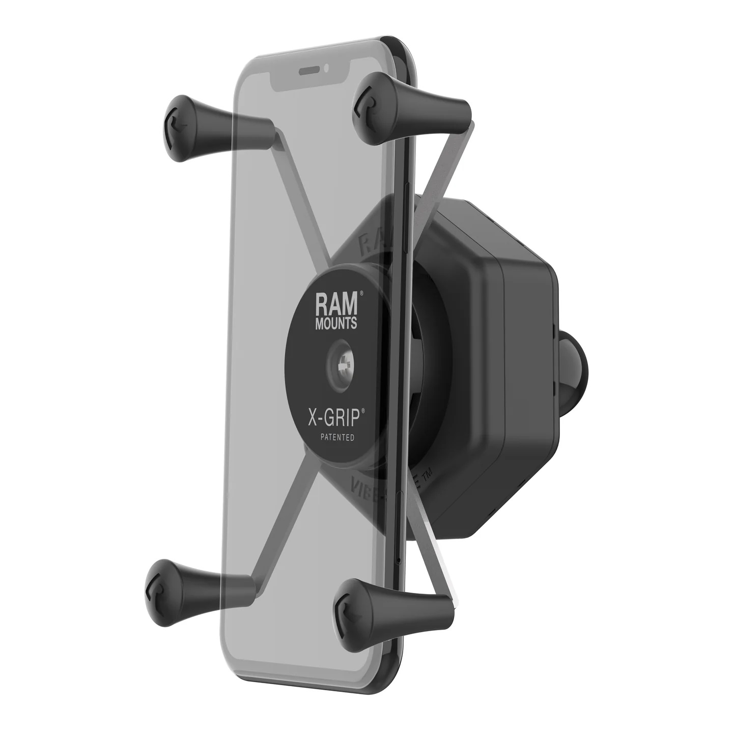 RAM-HOL-UN10B-462 Large X-Grip® Handyhalterung mit Vibe-Safe™ Adapter inkl. B-Kugel 1