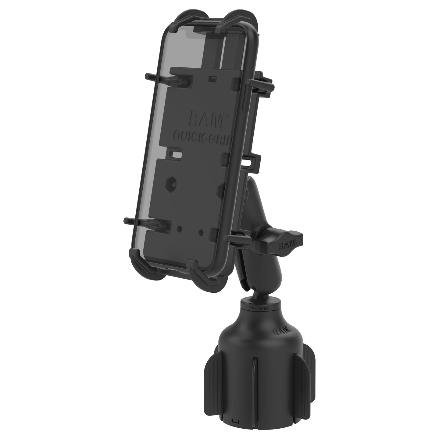 RAP-B-299-4-PD4U Quick-Grip™ XL Gerätehalter mit Stubby™ Getränkehalterbasis 1